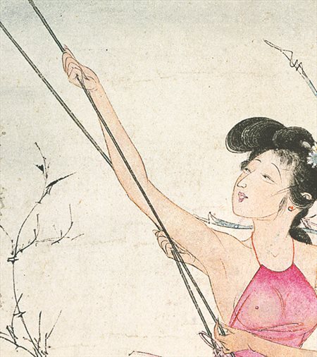 秦皇岛-胡也佛的仕女画和最知名的金瓶梅秘戏图